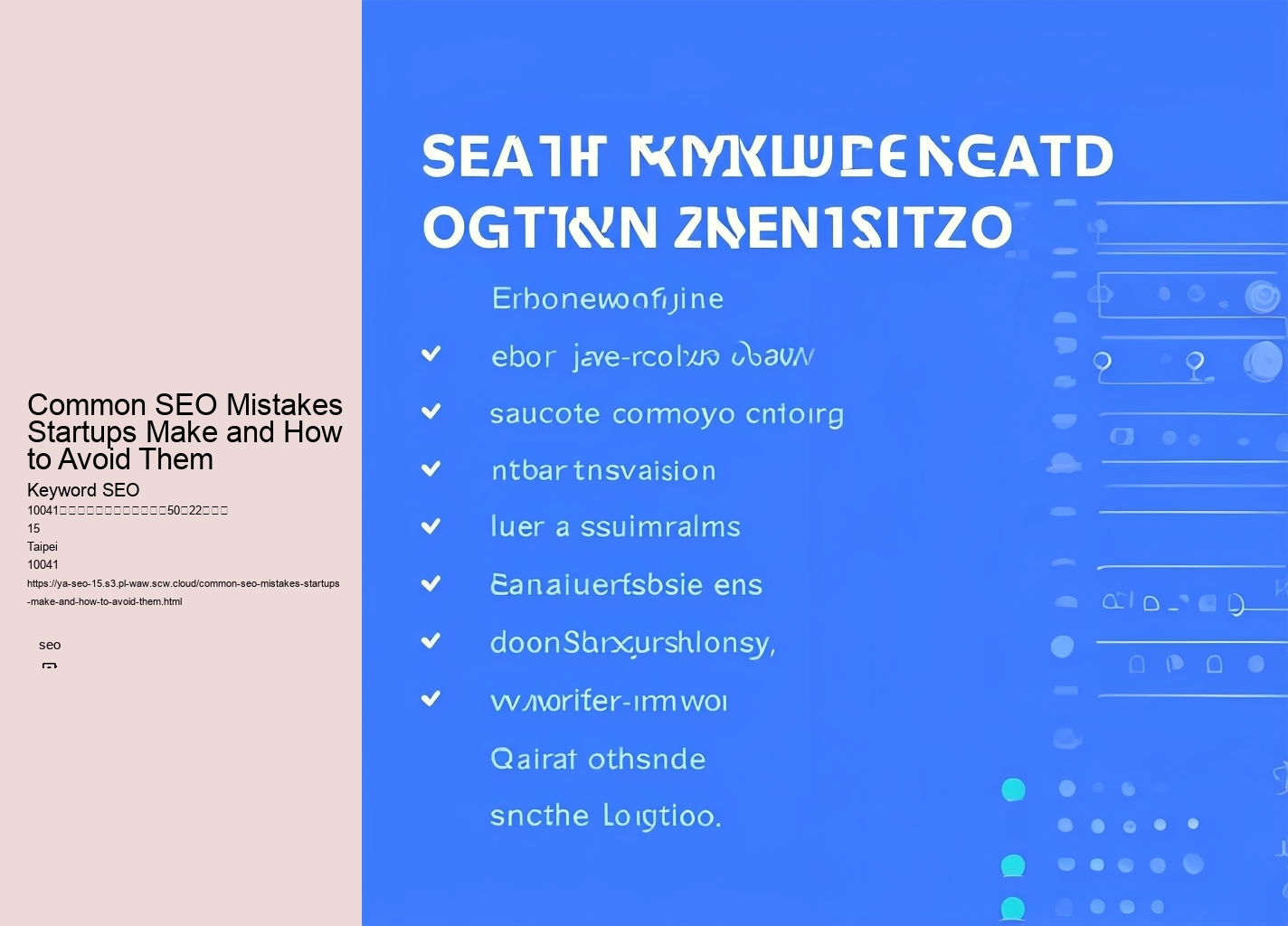 Common SEO Mistakes Startups Make and How to Avoid Them