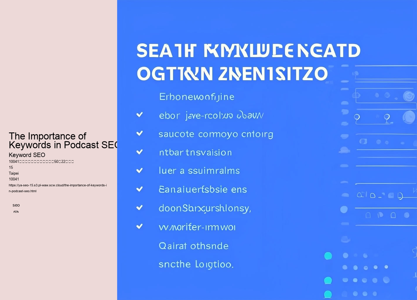 The Importance of Keywords in Podcast SEO