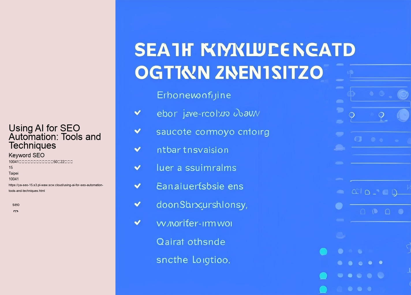 Using AI for SEO Automation: Tools and Techniques